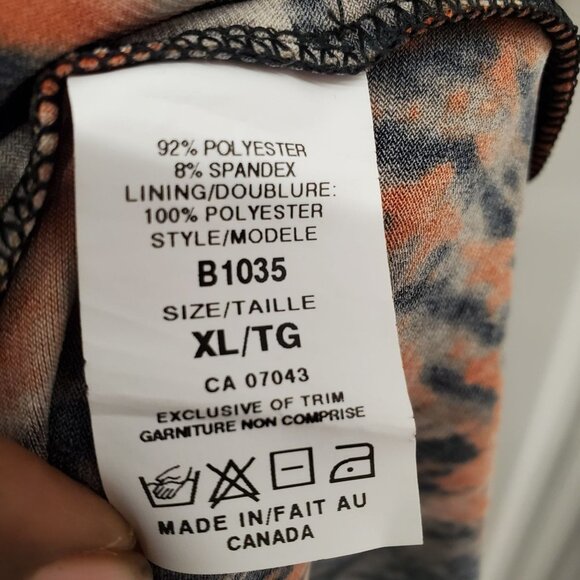 Lori M Collection Abstract Pattern Style Dress - Picture 8 of 8